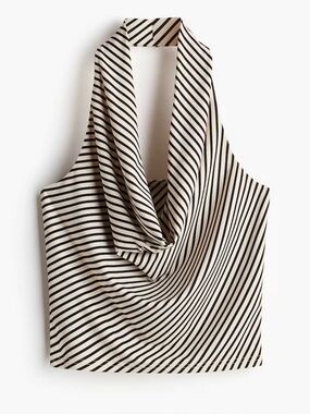 H&M Crepe Halterneck Top